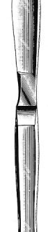 Wirchow Autopsy Knife w/scraper